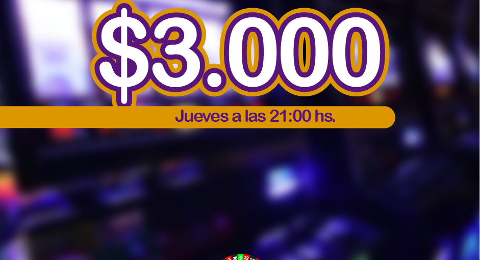 Sorteo $3.000